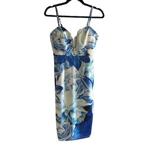 Shareen Collections (Australian brand) Floral Midi-dress Size Medium NWT